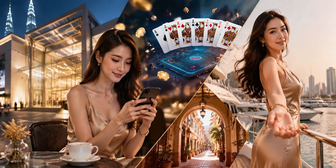 Permainan Teen Patti bergaya Melayu di Kuala Lumpur dalam suasana moden