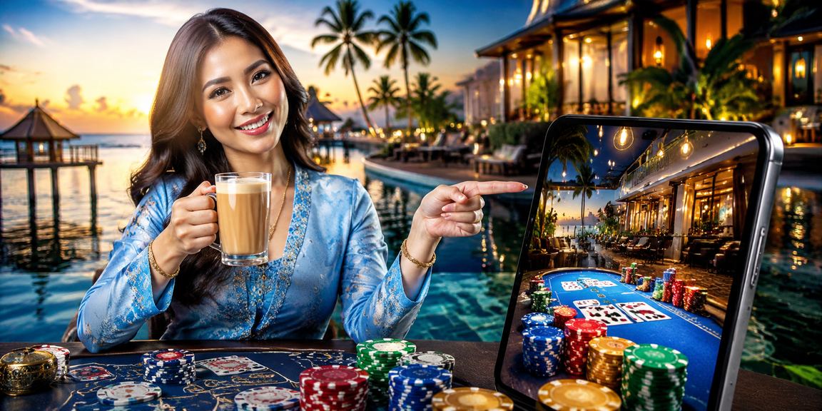 Pemain baccarat dari Terengganu menggunakan peranti mudah alih untuk akses platform
